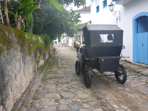 Carriage on the cobblestones